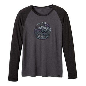 Prana Men's Ecuador Graphic Raglan Shirt Size Small